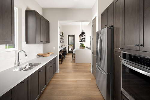 clubhouse communal kitchen area